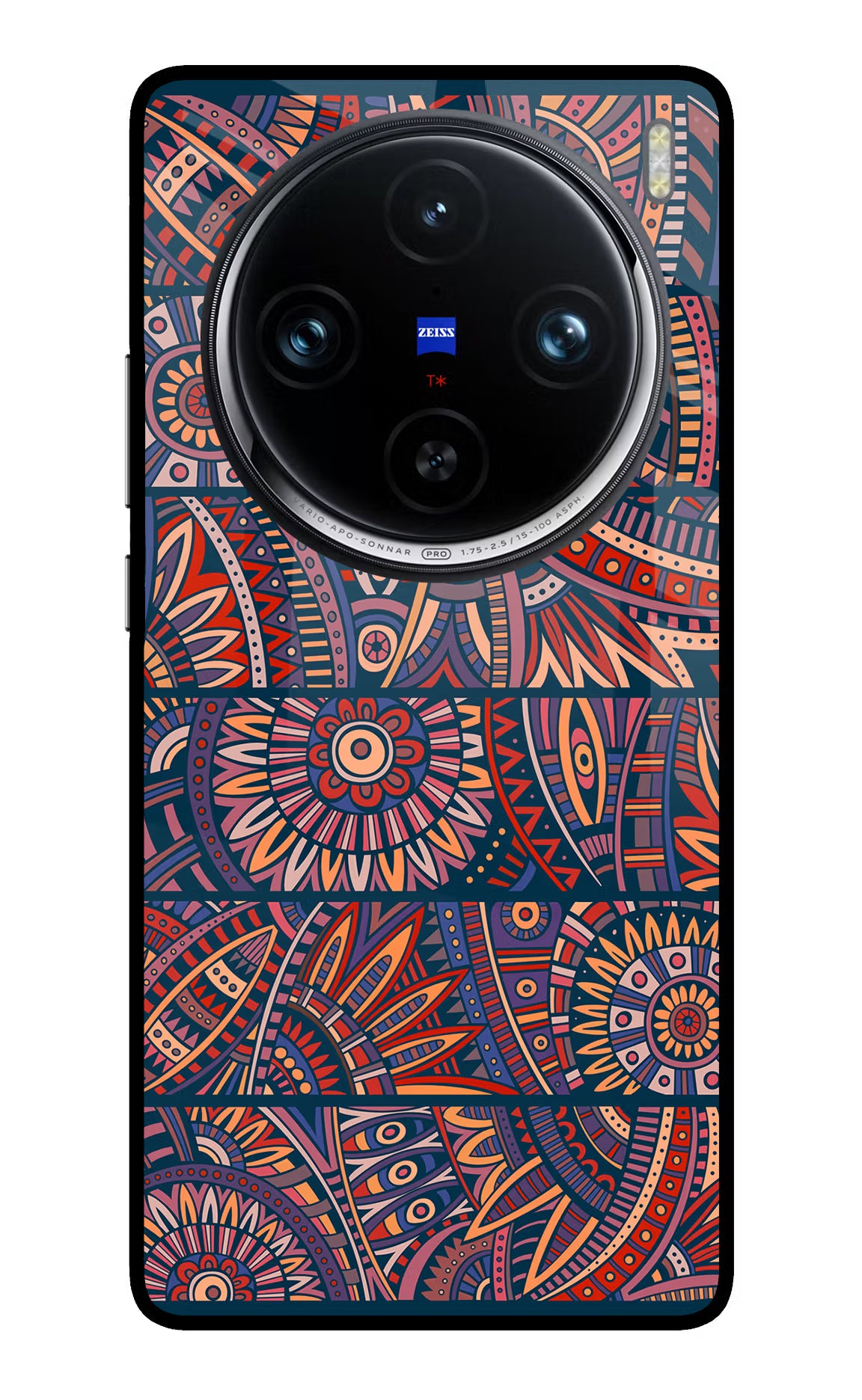 African Culture Design Vivo X100 Pro Glass Case
