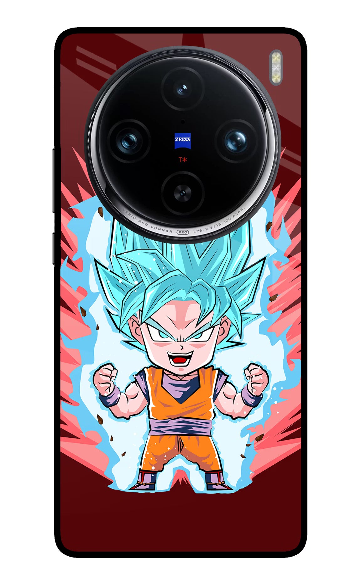 Goku Little Vivo X100 Pro Glass Case