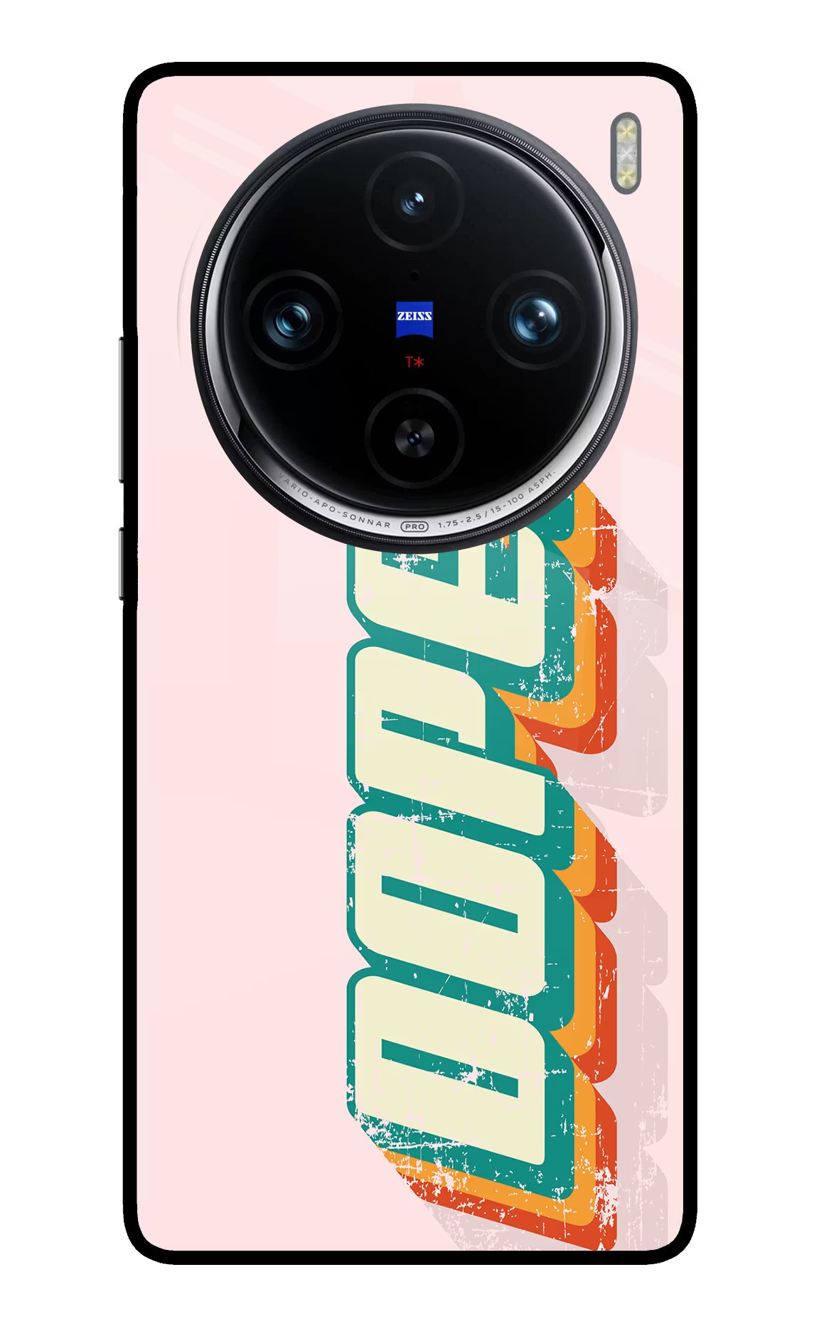 Dope Vivo X100 Pro Glass Case Back Cover by Casekaro