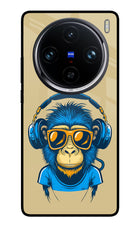 Monkey Headphone Vivo X100 Pro Glass Case