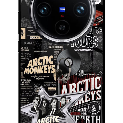 Arctic Monkeys Vivo X100 Pro Glass Case