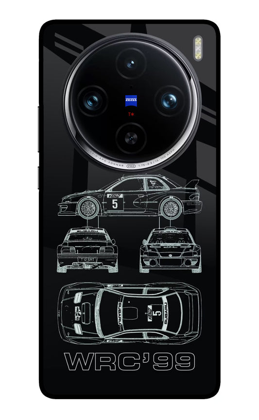 WRC'99 Vivo X100 Pro Glass Case