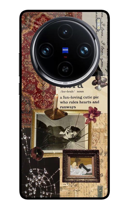 Libra Zodiac Vivo X100 Pro Glass Case