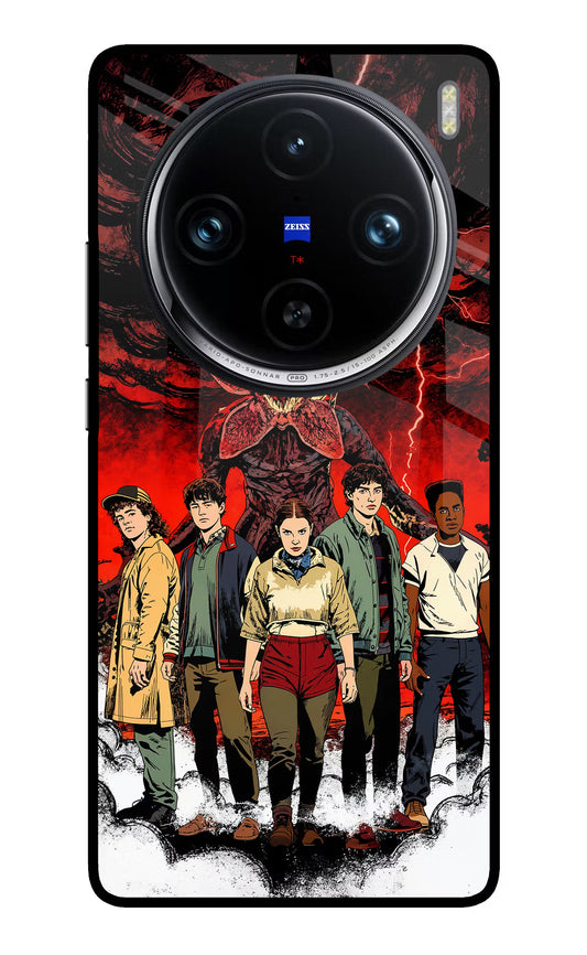 Ordinary Things Characters Vivo X100 Pro Glass Case