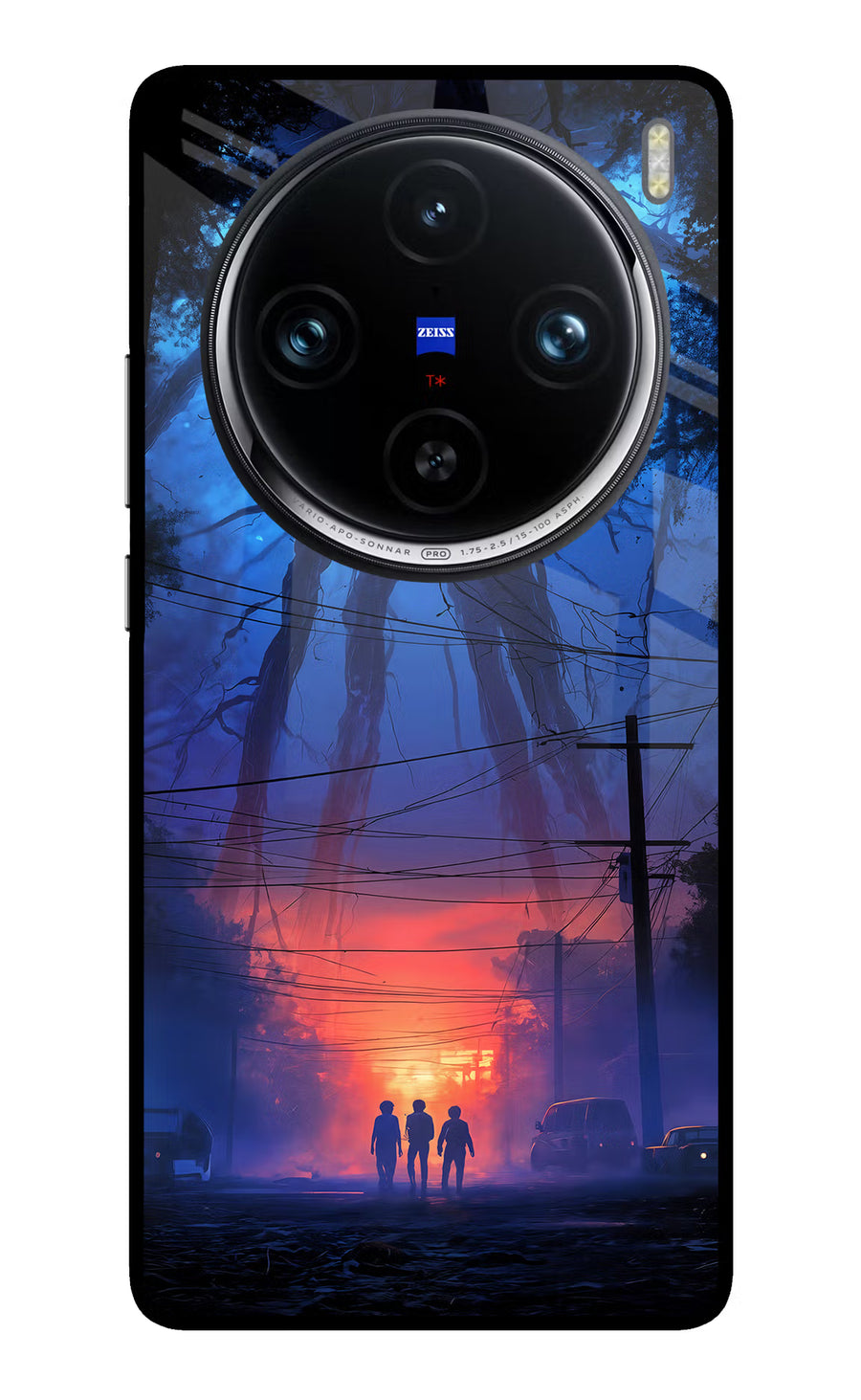 Ordinary Things Shadow Vivo X100 Pro Back Cover, Glass case