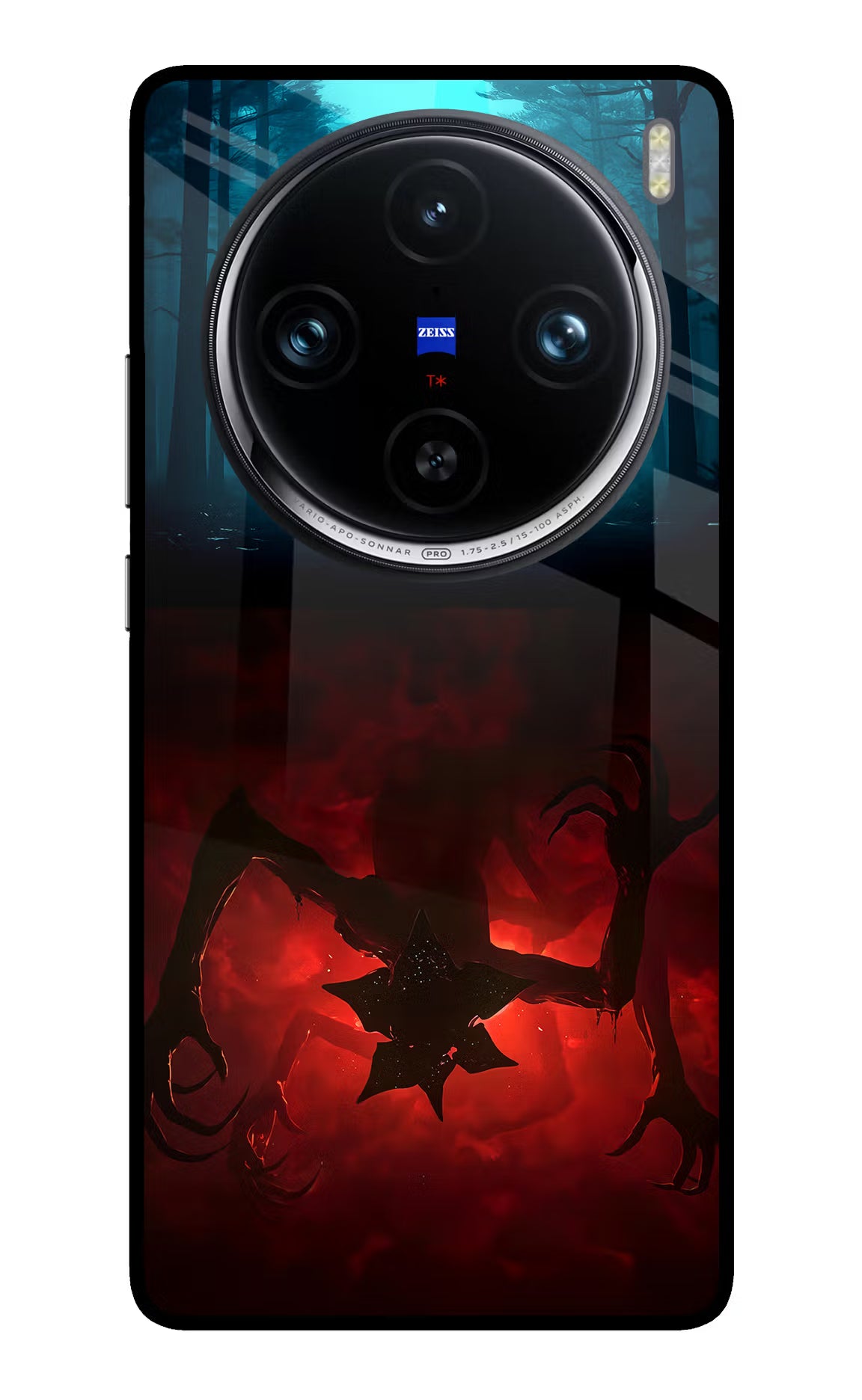 Ordinary Things Downside Up Vivo X100 Pro Glass Case Back Cover by Casekaro