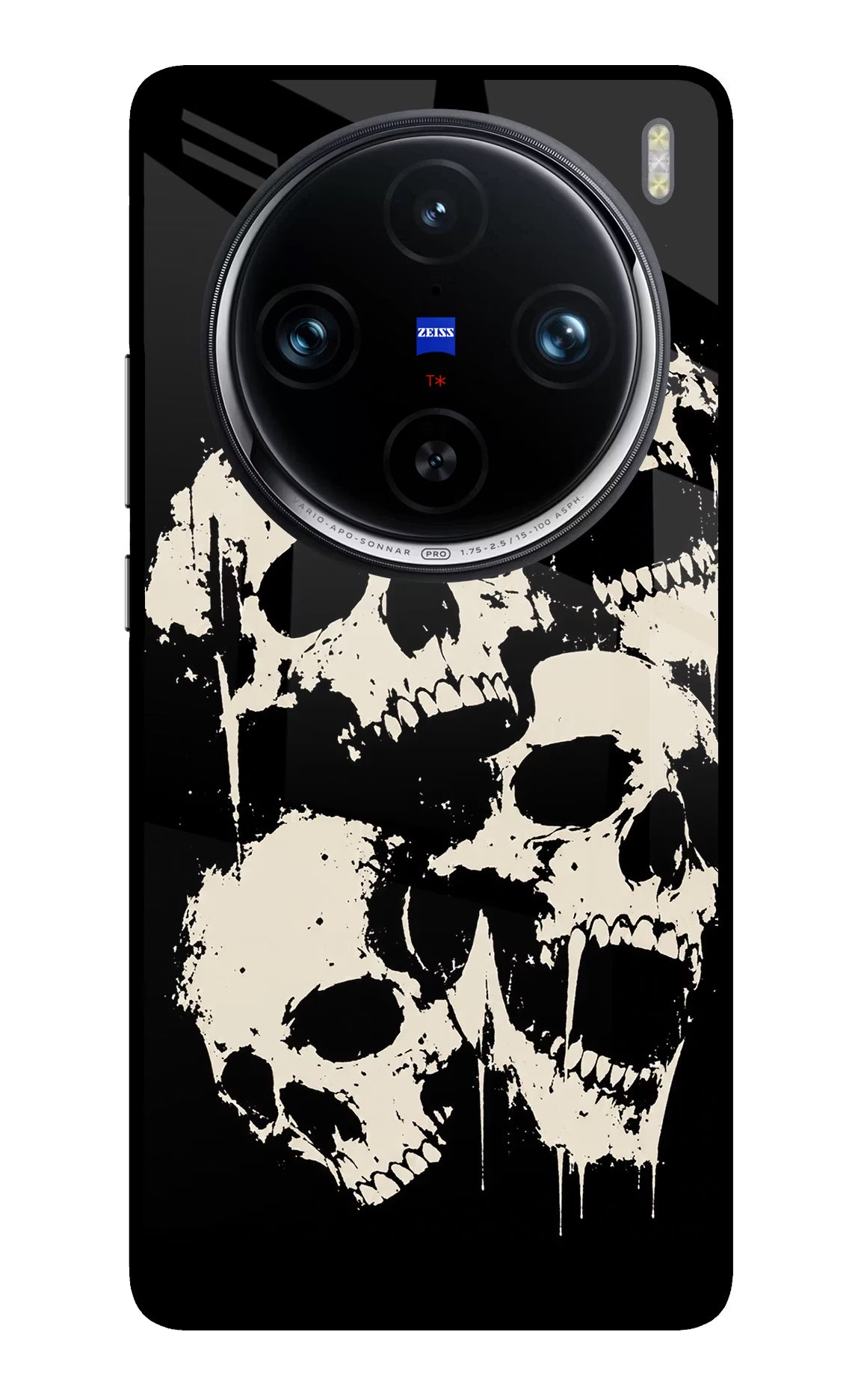 Dead Stack Vivo X100 Pro Glass Case Back Cover by Casekaro