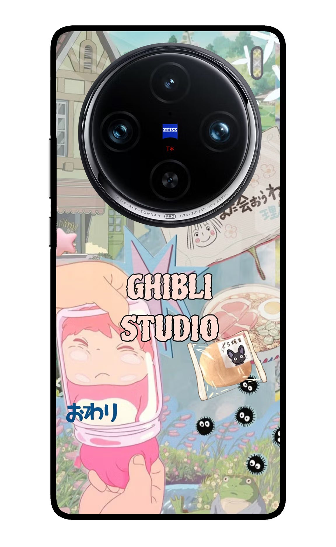 Studio Ghibli Vivo X100 Pro Glass Case