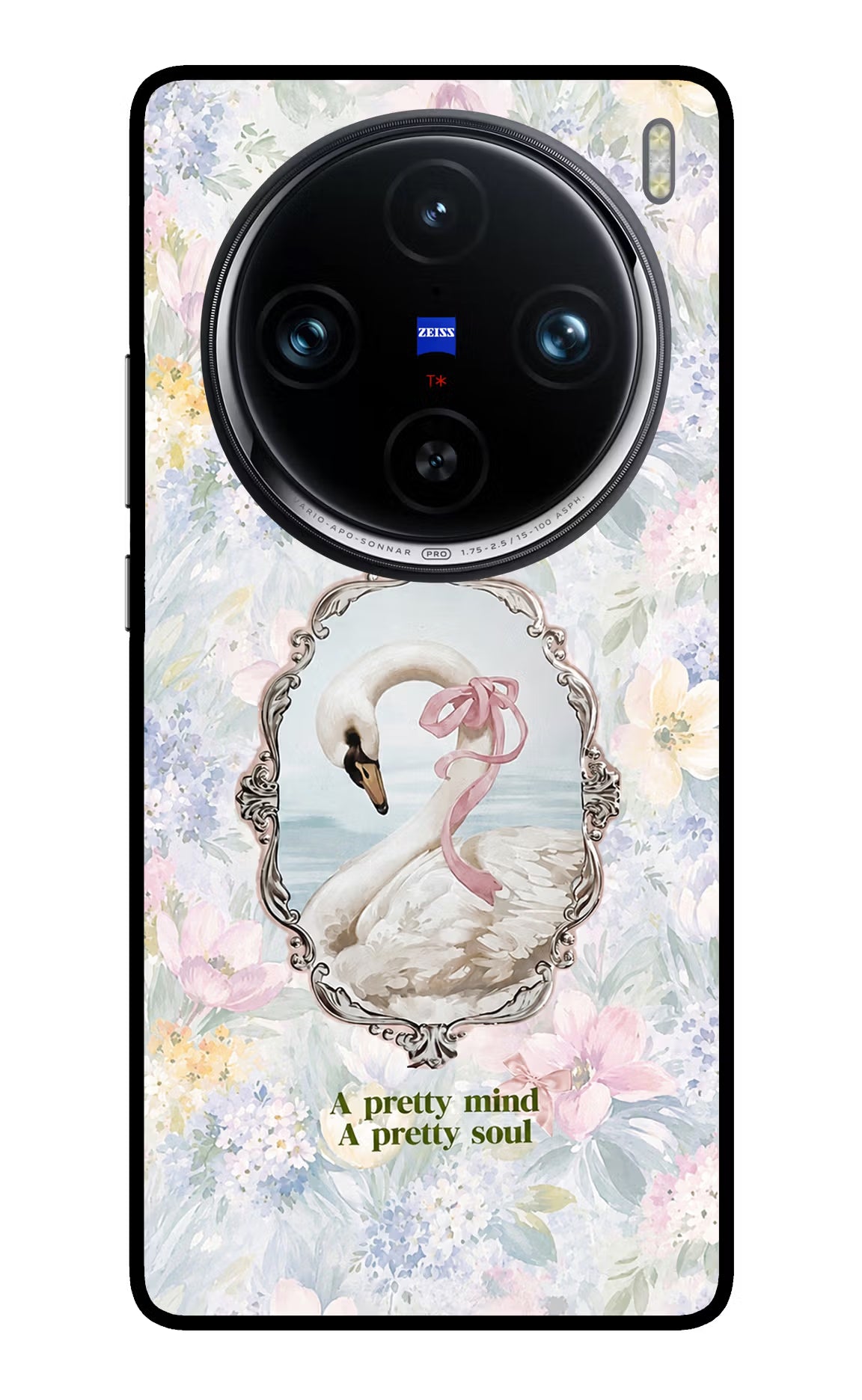 Pretty Mind Pretty Soul Vivo X100 Pro Glass Case