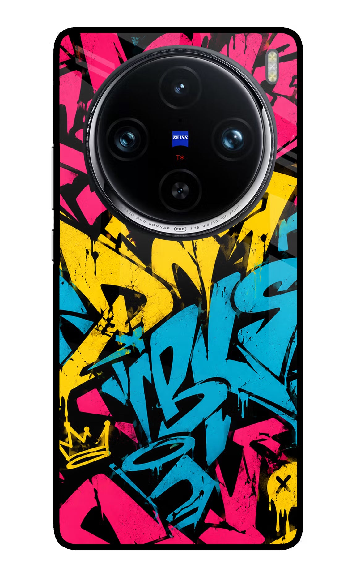 Graffiti Vibe Vivo X100 Pro Glass Case