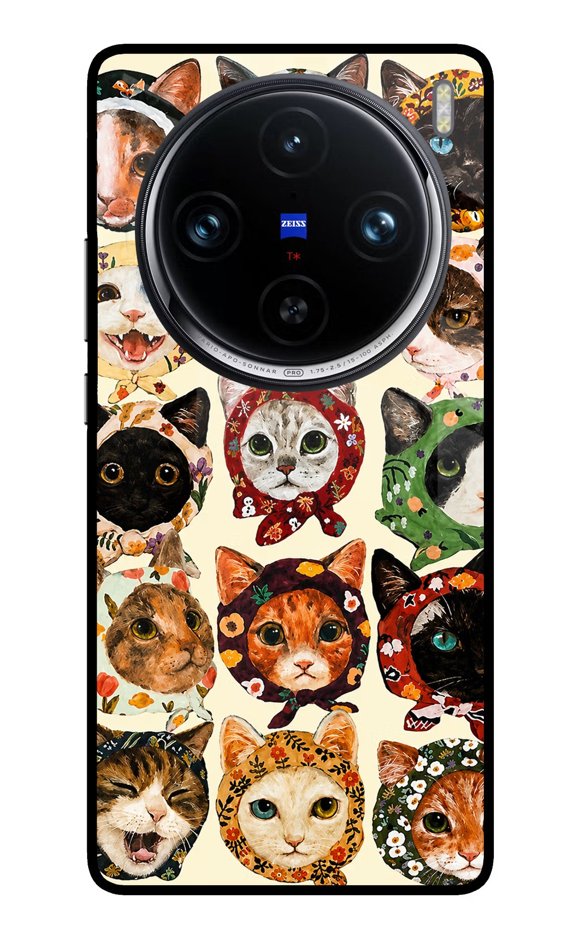 Cool Cat Vivo X100 Pro Glass Case