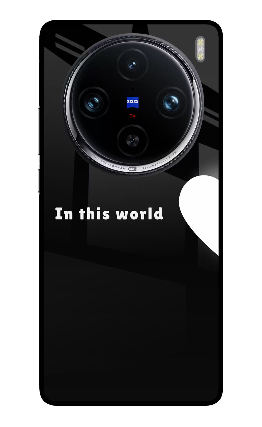 This World Vivo X100 Pro Back Cover, Glass case