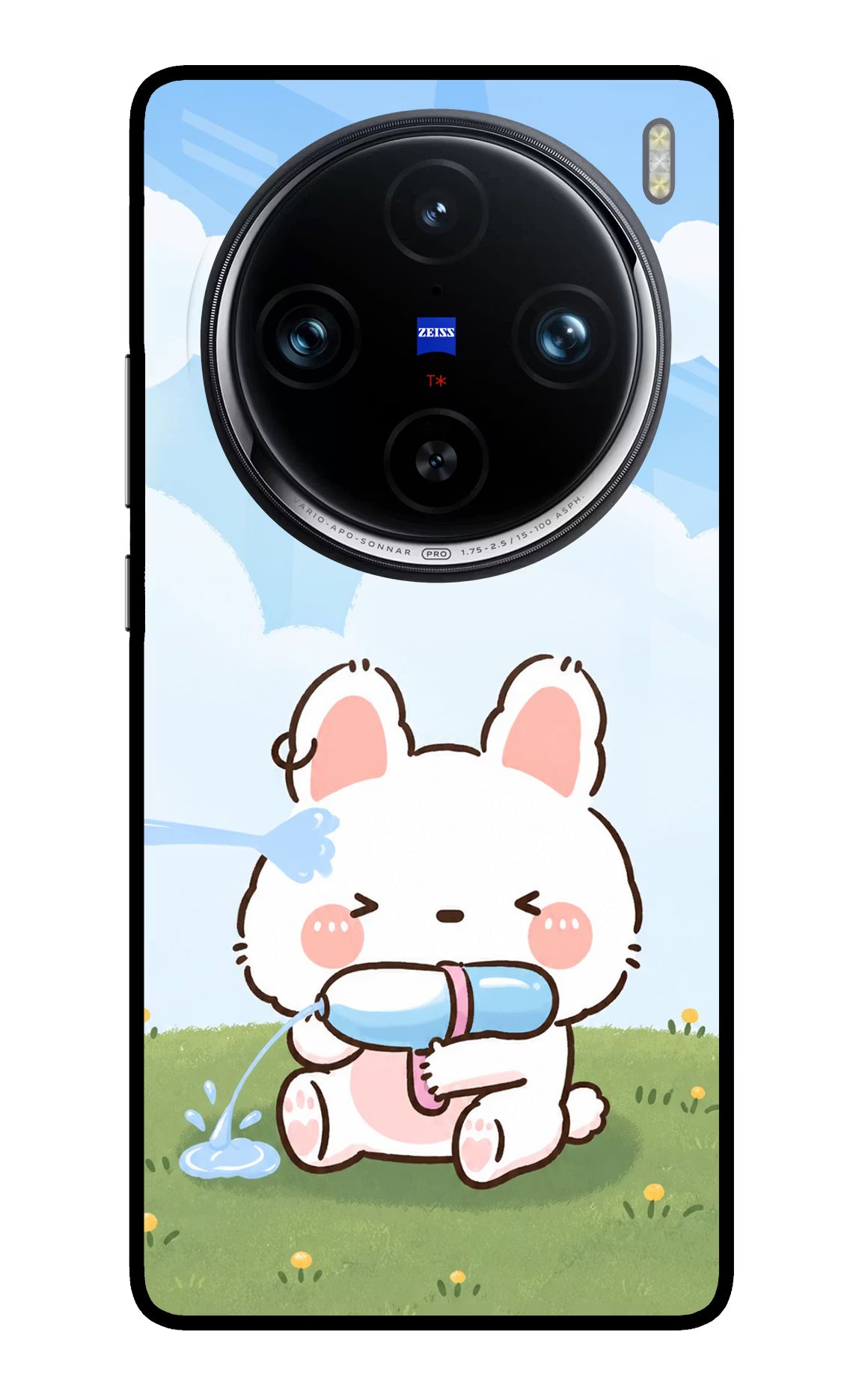 Bunny Treat Vivo X100 Pro Glass Case