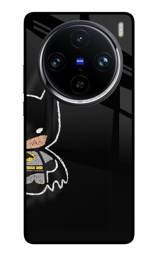 Bat Kitty Vivo X100 Pro Glass Case