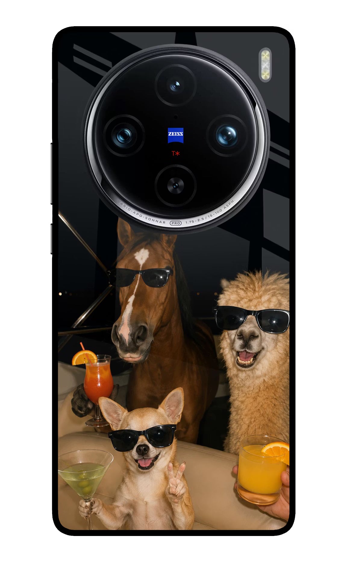 Party Squad Vivo X100 Pro Glass Case