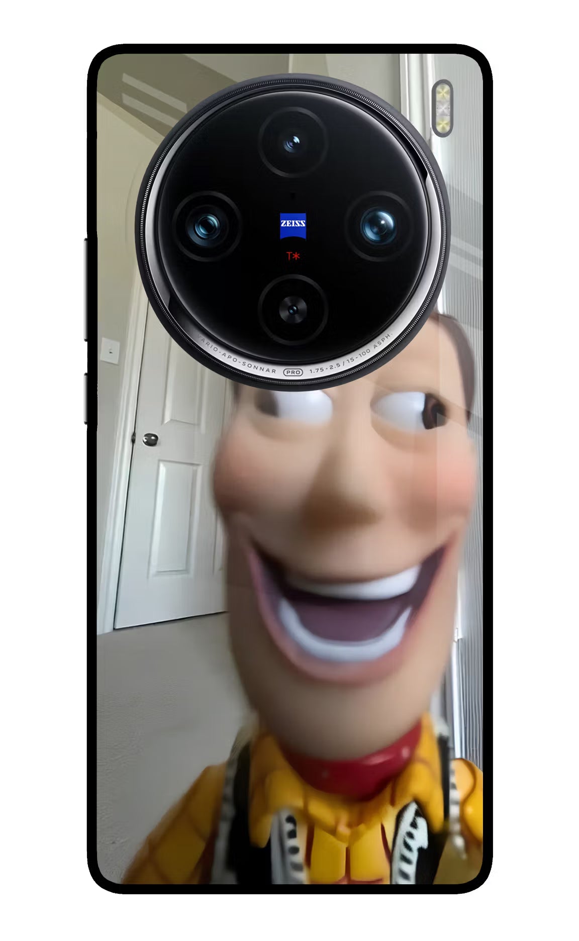 Side Eye Woody Vivo X100 Pro Glass Case
