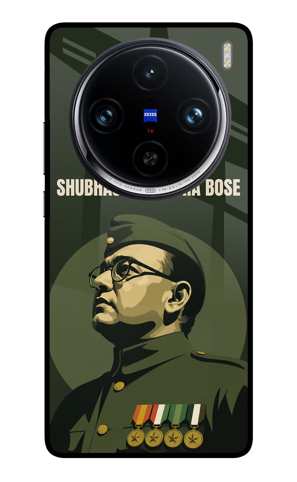 Netaji Legacy Vivo X100 Pro Glass Case