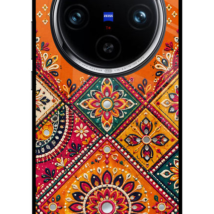 Kutch Glow Vivo X100 Pro Glass Case