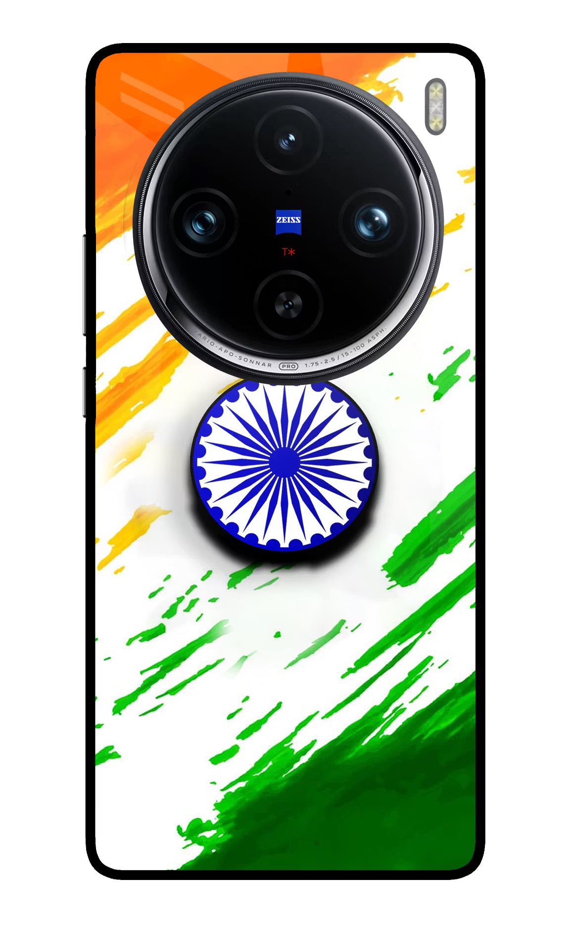 Indian Flag Ashoka Chakra Vivo X100 Pro Pop Case by Casekaro