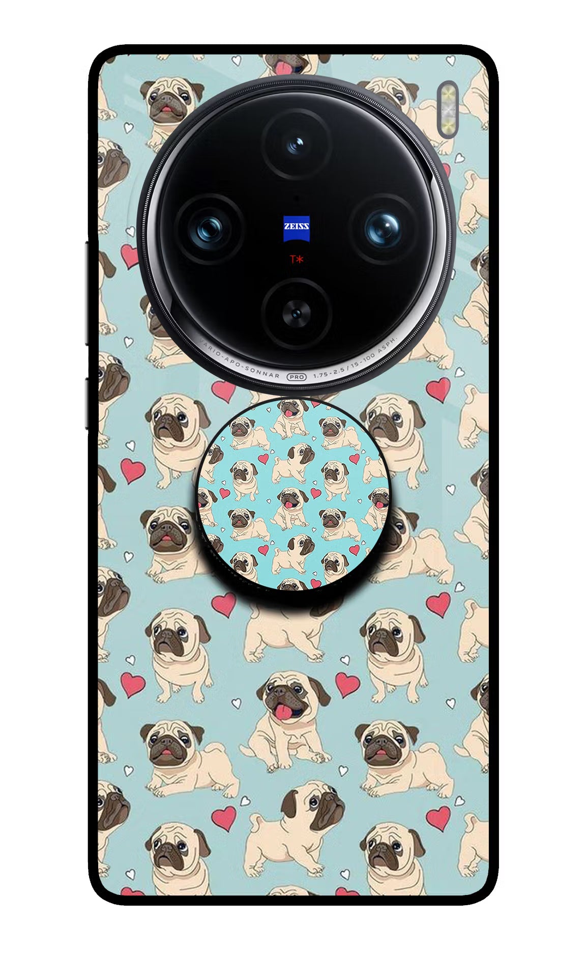 Pug Dog Vivo X100 Pro Pop Case by Casekaro