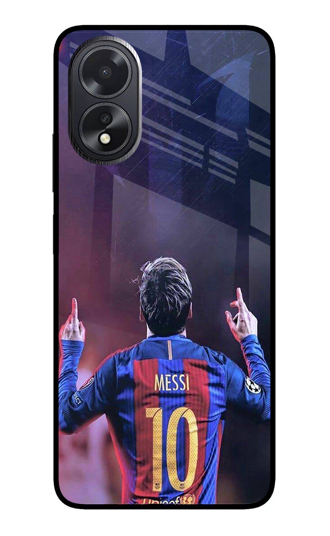 Messi Oppo A18/Oppo A38 Glass Case
