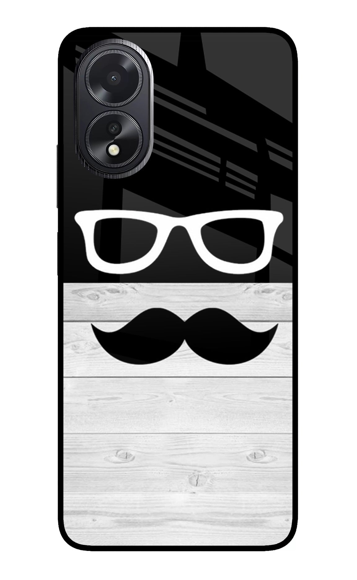 Mustache Oppo A18/Oppo A38 Back Cover