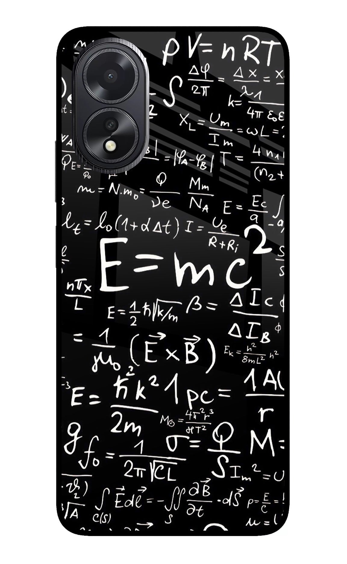 Physics Formula Oppo A18/Oppo A38 Back Cover