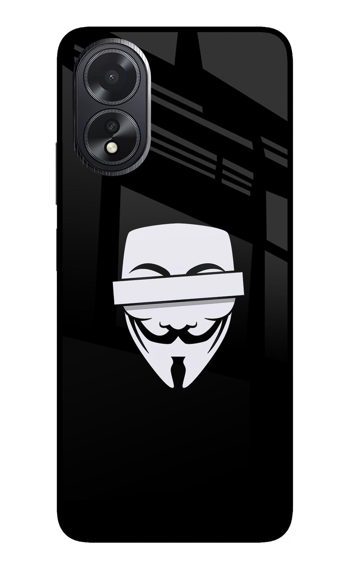 Anonymous Face Oppo A18/Oppo A38 Back Cover