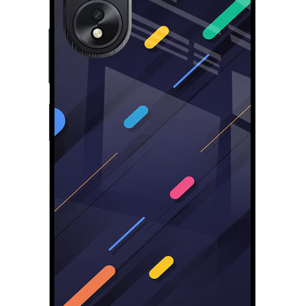 Abstract Design Oppo A18/Oppo A38 Glass Case Back Cover by Casekaro
