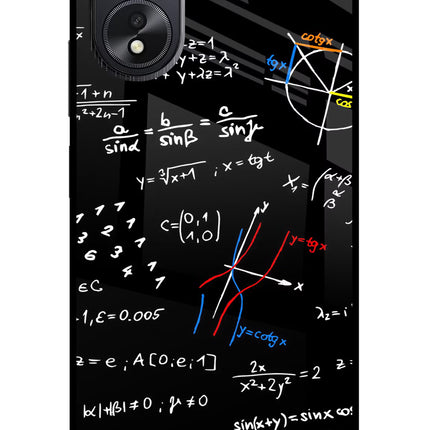 Mathematics Formula Oppo A18/Oppo A38 Glass Case