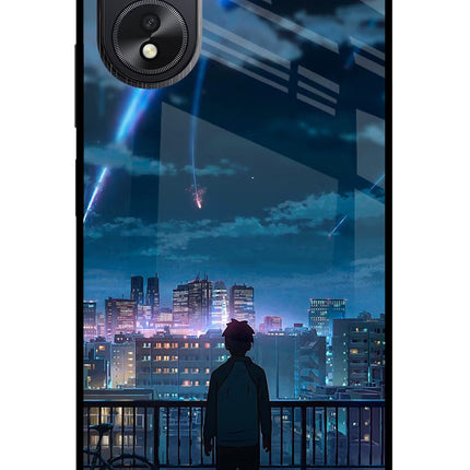 Anime Oppo A18/Oppo A38 Glass Case Back Cover by Casekaro