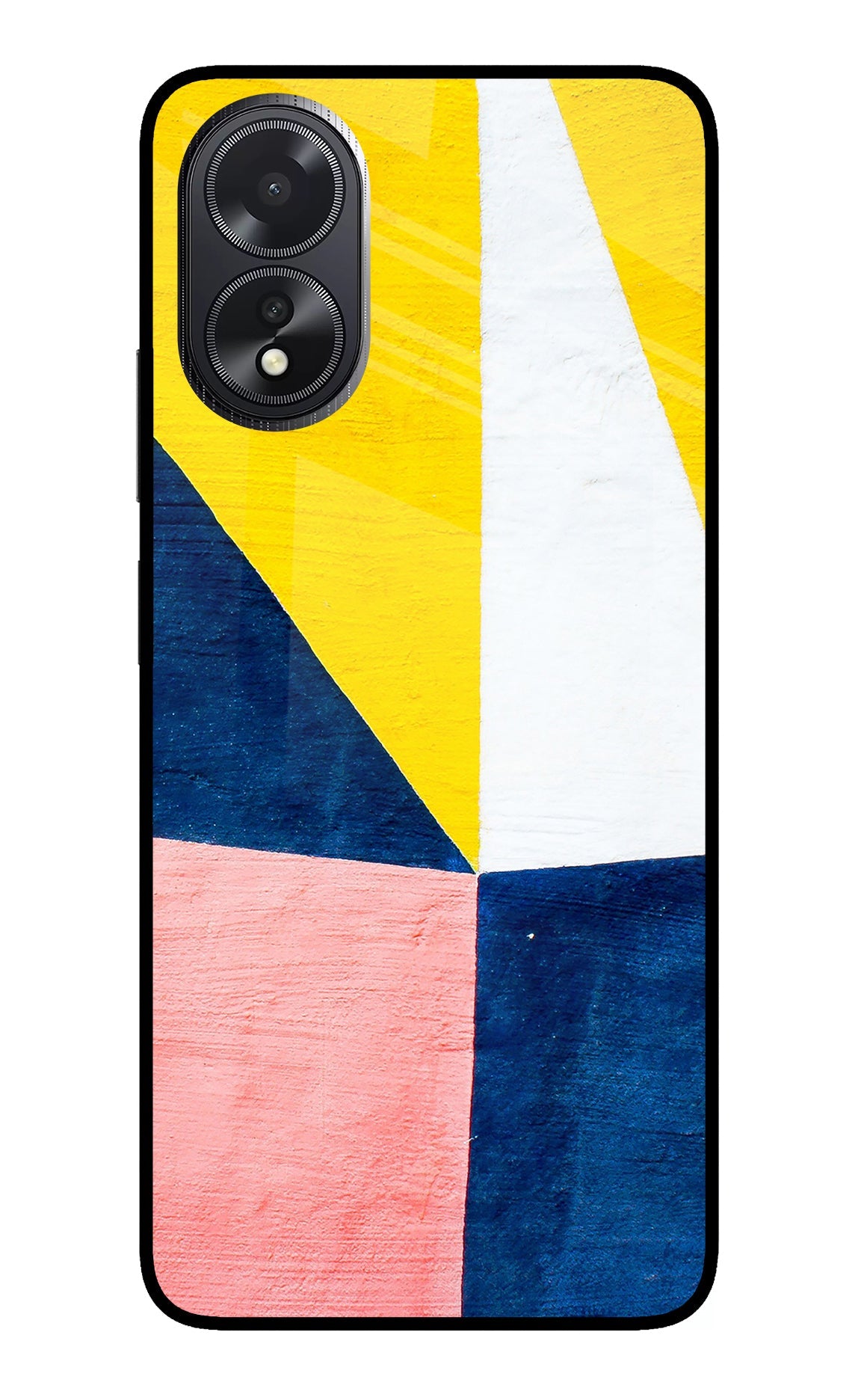 Colourful Art Oppo A18/Oppo A38 Glass Case