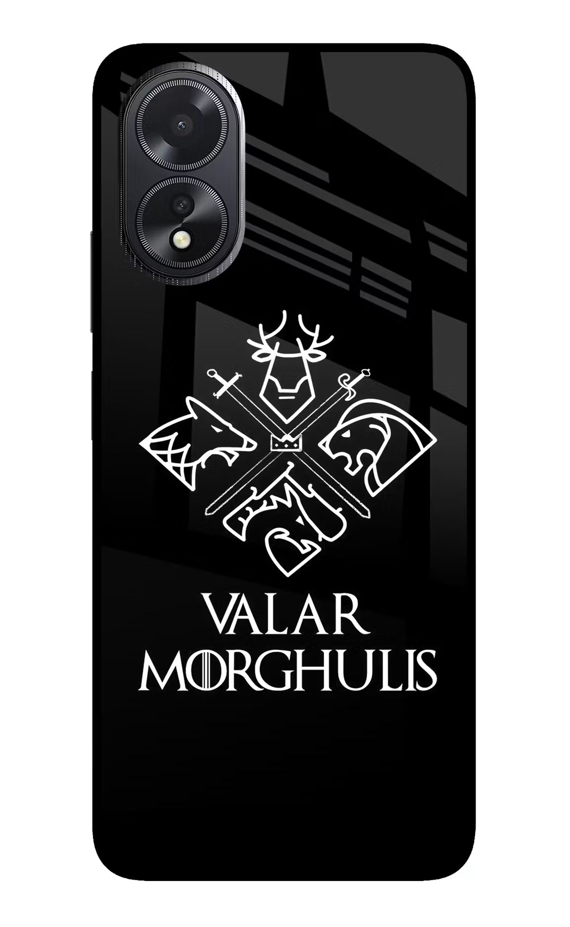 Valar Morghulis | Game Of Thrones Oppo A18/Oppo A38 Glass Case