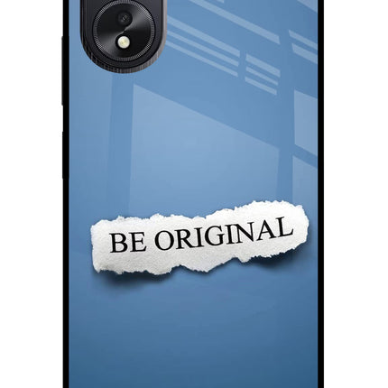 Be Original Oppo A18/Oppo A38 Glass Case Back Cover by Casekaro