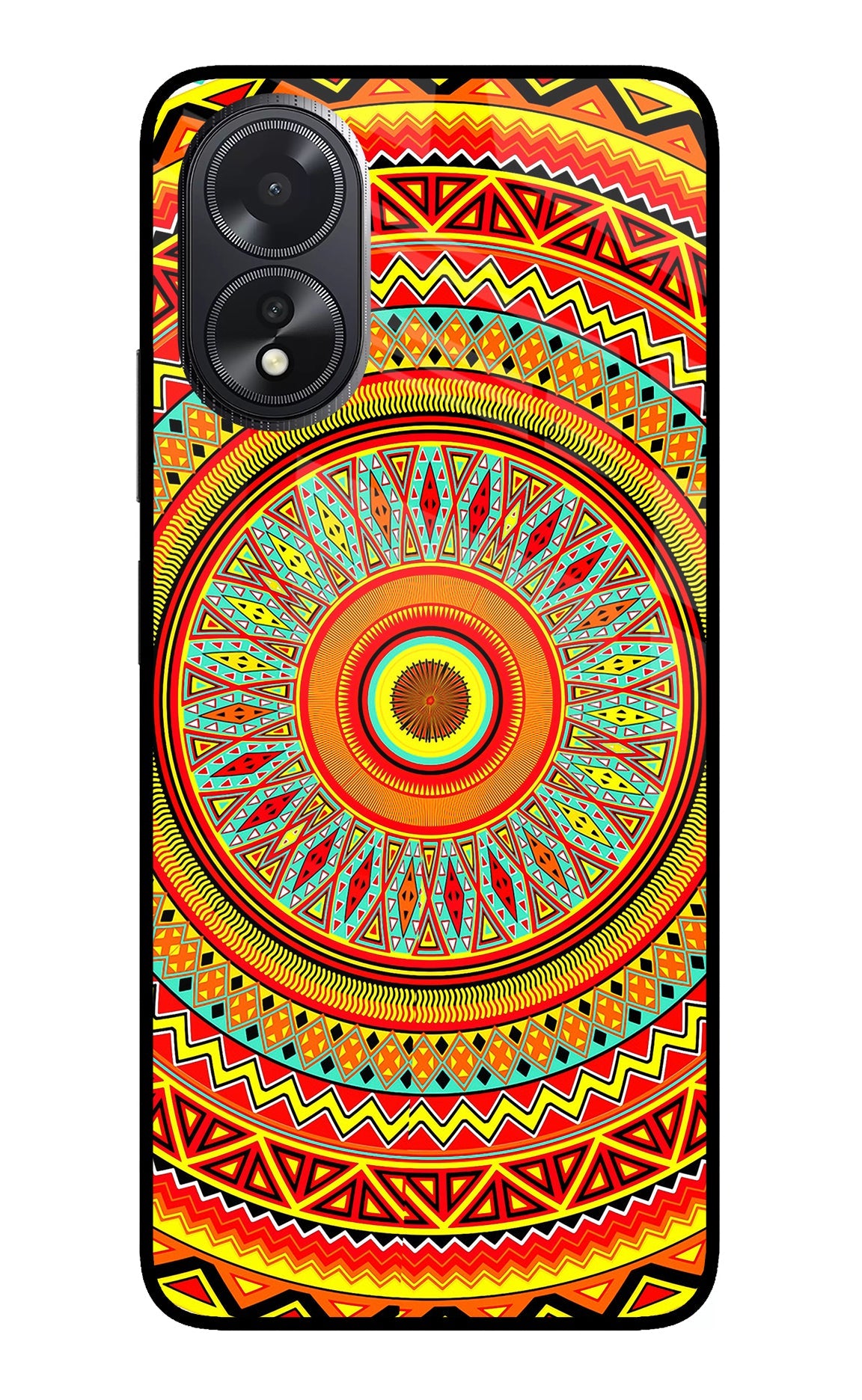 Mandala Pattern Oppo A18/Oppo A38 Back Cover