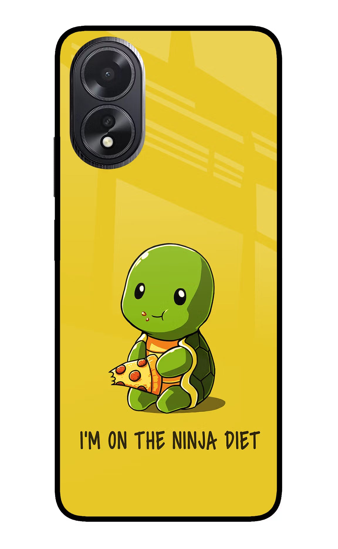 I'm on Ninja Diet Oppo A18/Oppo A38 Glass Case Back Cover by Casekaro