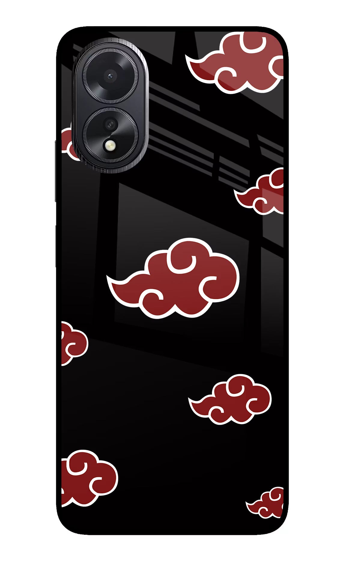 Akatsuki Oppo A18/Oppo A38 Glass Case Back Cover by Casekaro