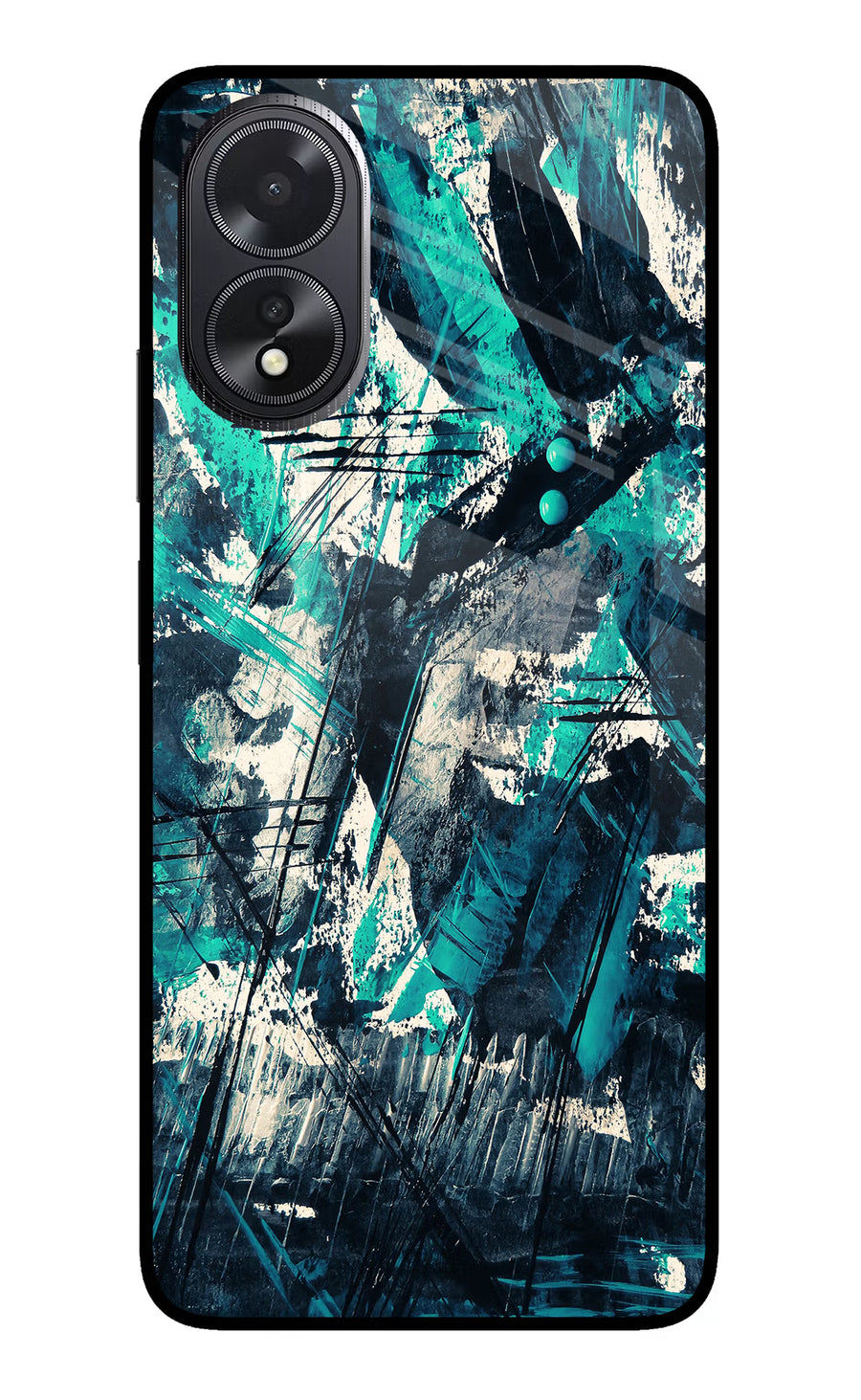 Artwork Oppo A18/Oppo A38 Back Cover, Glass case