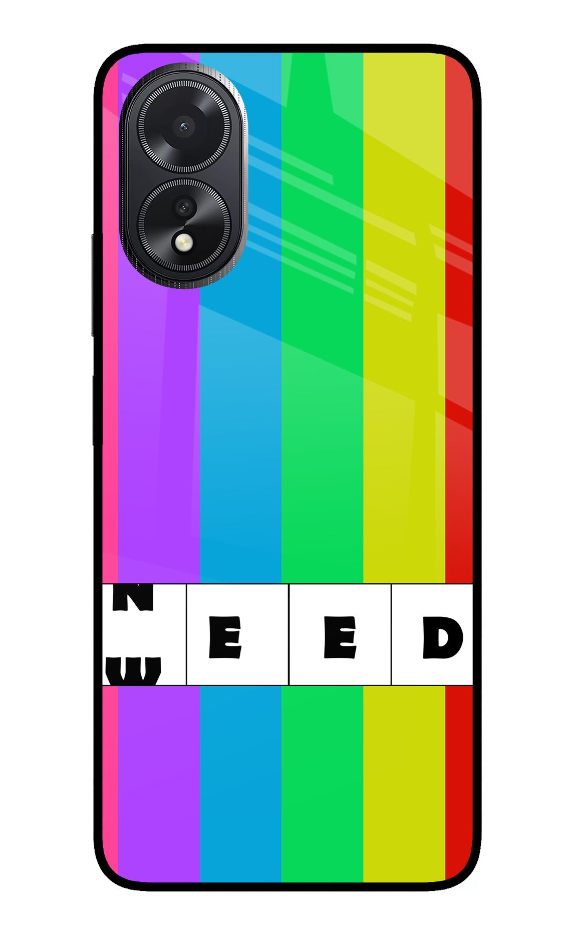 Need Weed Oppo A18/Oppo A38 Glass Case