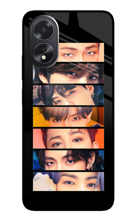 BTS Eyes Oppo A18/Oppo A38 Glass Case