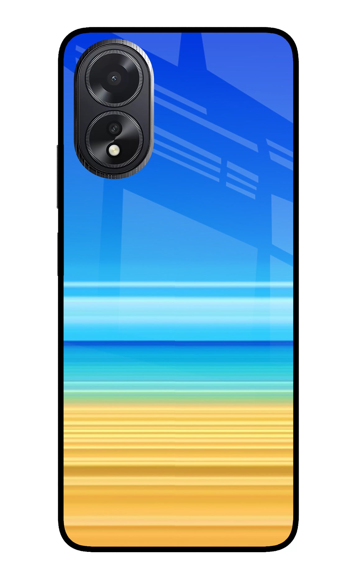 Beach Art Oppo A18/Oppo A38 Back Cover