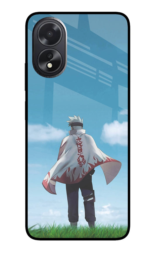 Kakashi Oppo A18/Oppo A38 Glass Case