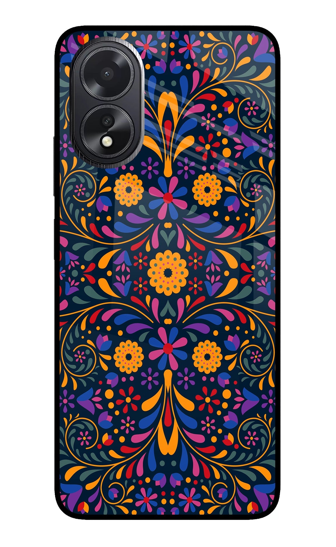 Mexican Art Oppo A18/Oppo A38 Back Cover