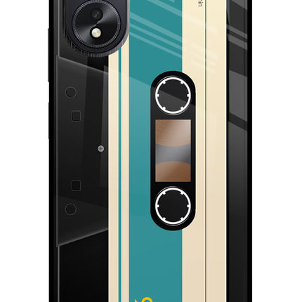 Cassette Oppo A18/Oppo A38 Glass Case Back Cover by Casekaro