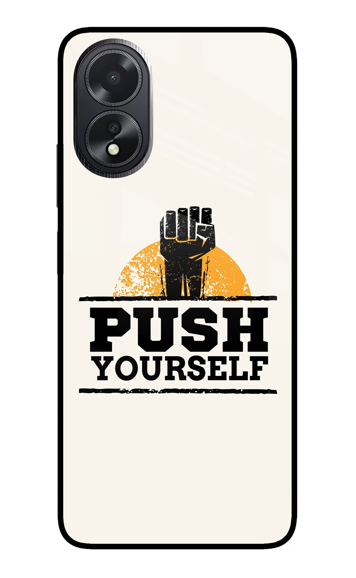 Push Yourself Oppo A18/Oppo A38 Back Cover