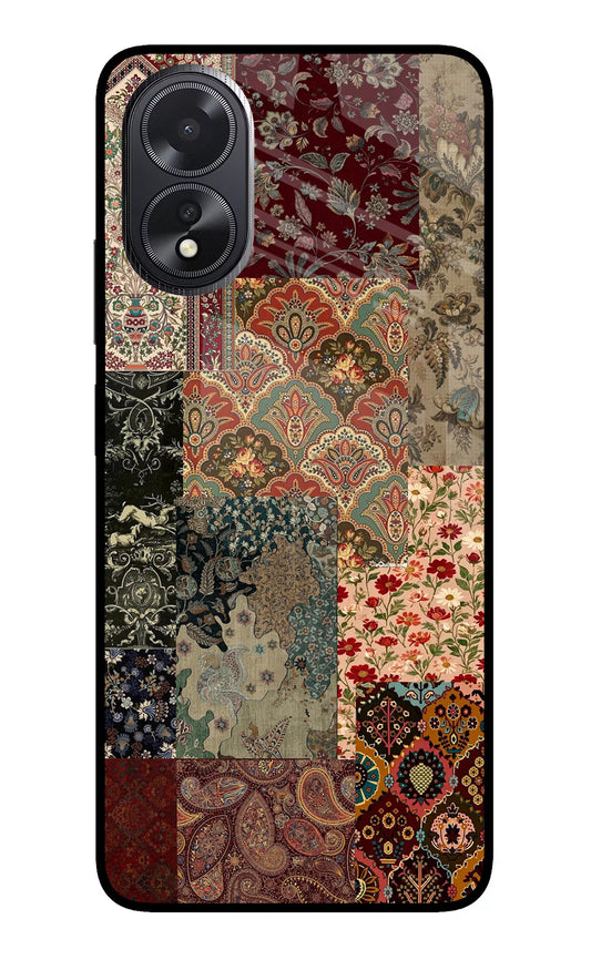 Desi Print Oppo A18/Oppo A38 Glass Case