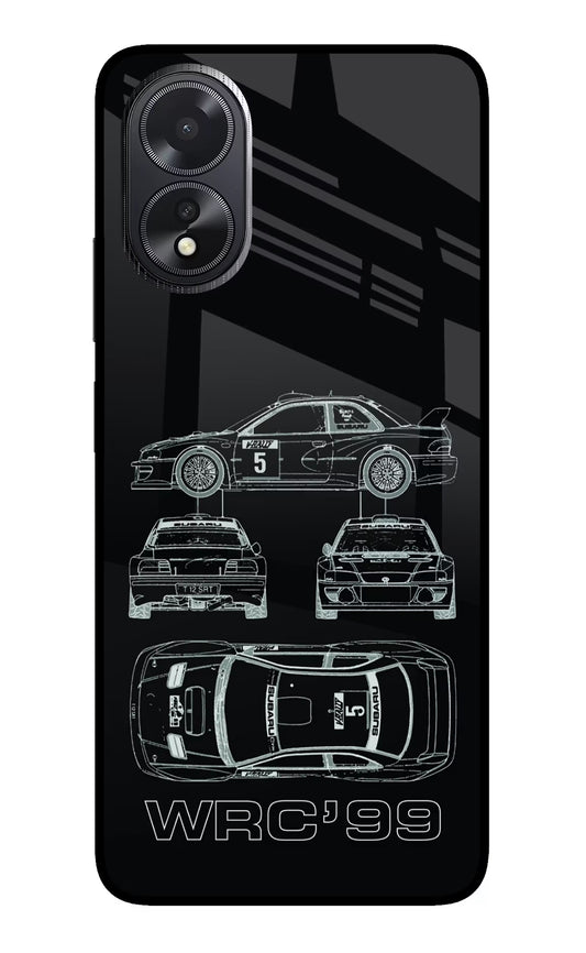 WRC'99 Oppo A18/Oppo A38 Glass Case