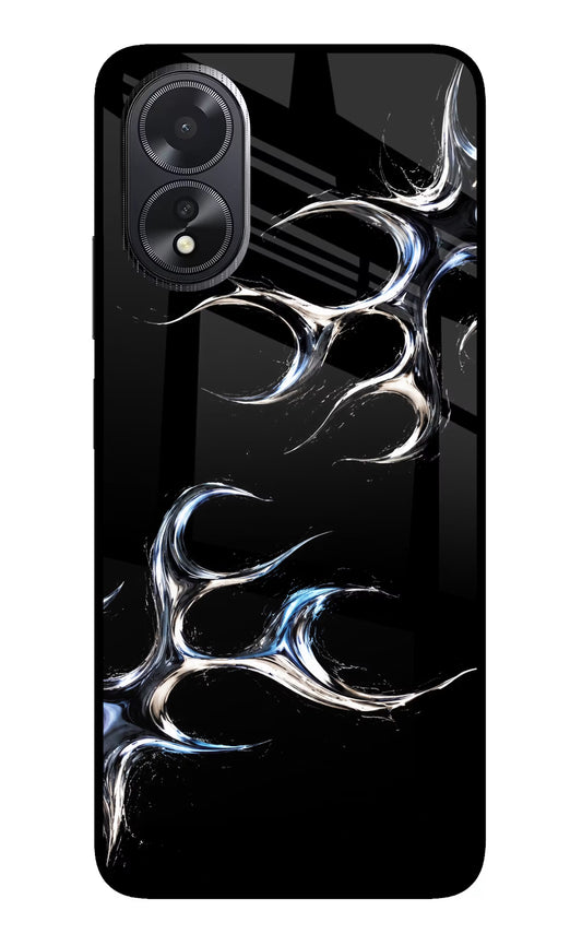 Chrome Tribal Oppo A18/Oppo A38 Glass Case
