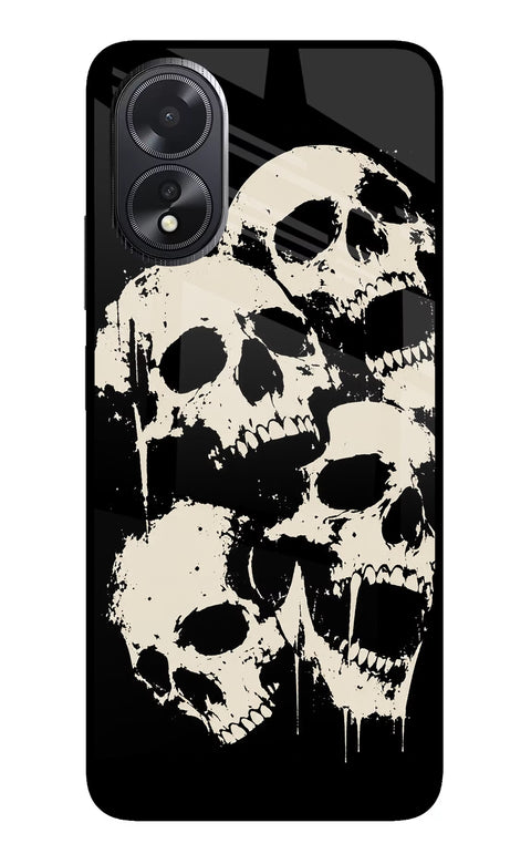 Dead Stack Oppo A18/Oppo A38 Glass Case