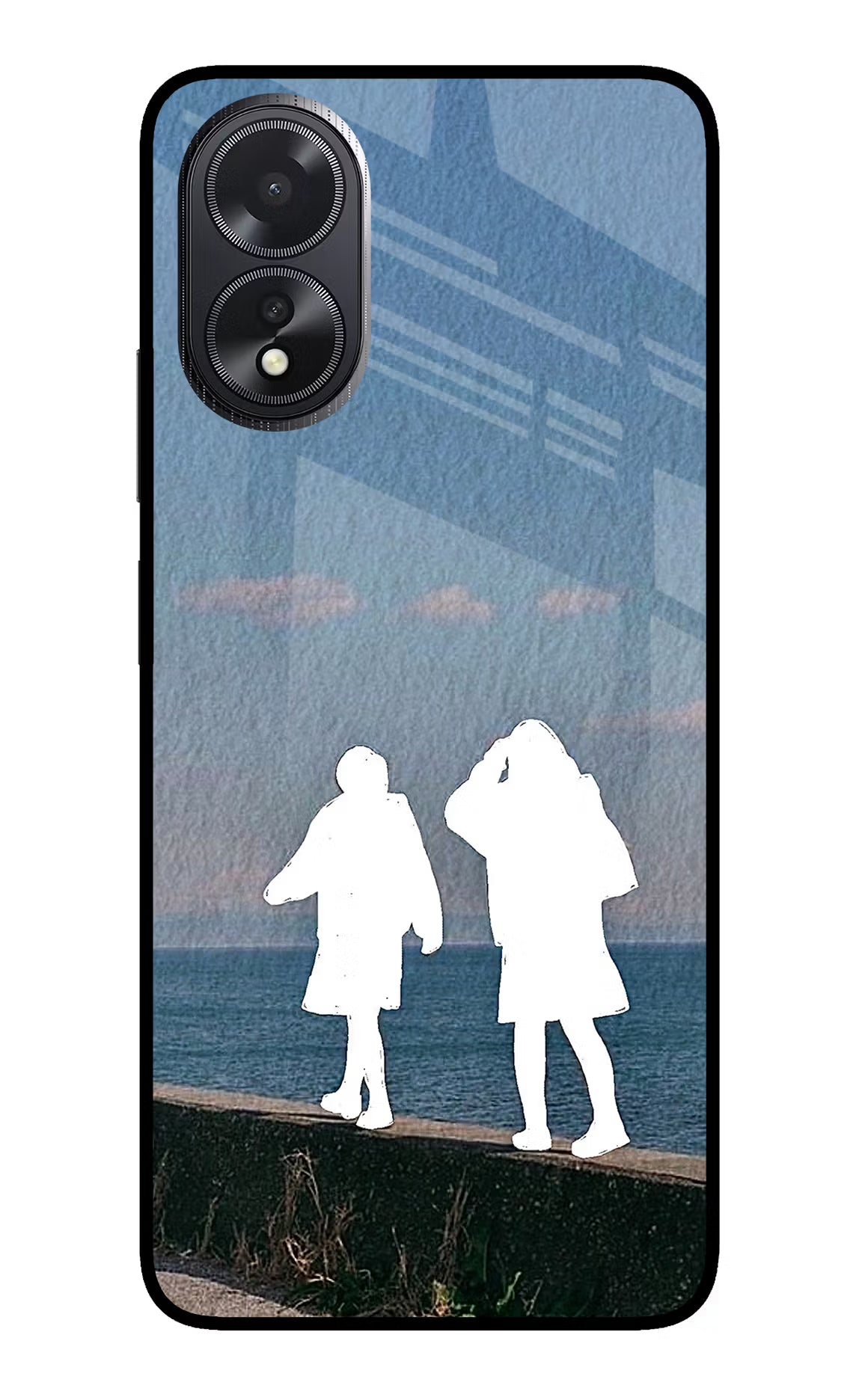Coastal Dream Oppo A18/Oppo A38 Glass Case